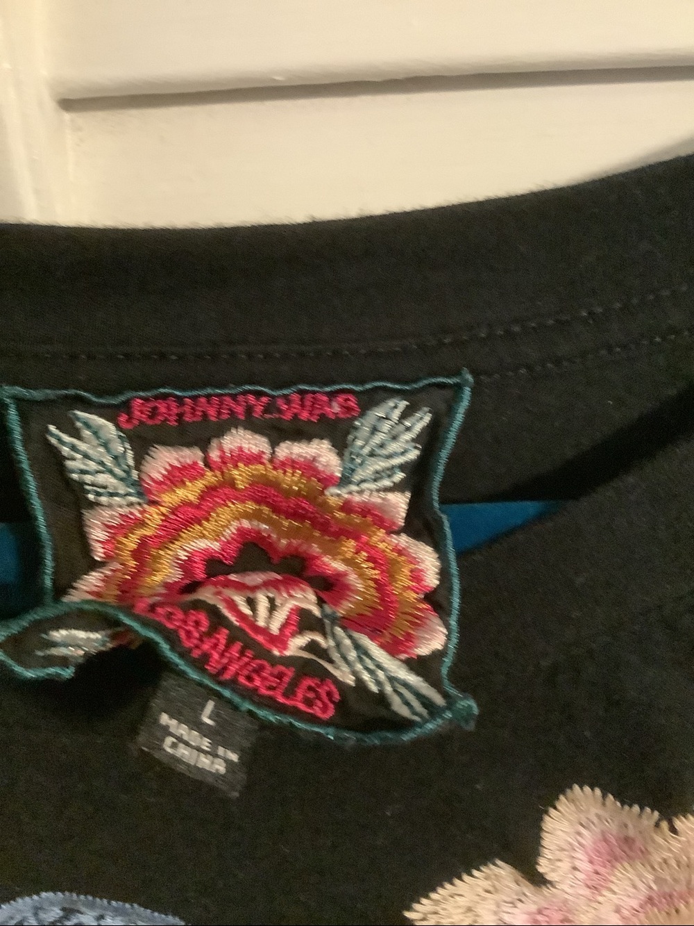 Perfect condition!  Johnny Was embroidered dreamer cotton shirt - Picture 2 of 7